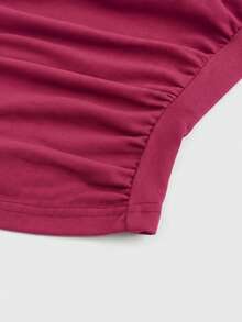 Women Tops - Hot Pink - View 4