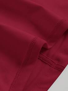 SHEIN MOD Women's Solid Color Hollow Out Twist Back Tight Fit Camisole