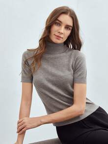 MOTF PREMIUM 羊毛混紡針織上衣