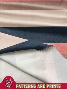 SHEIN LUNE 2pcs Women Casual Colorblock Striped Sleeveless Round Neck T-Shirt And Vest Set, Suitable For Summer Island Vacation Outfits Suitable For Going Out