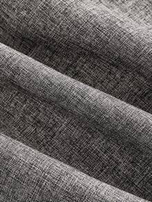 SHEIN MOD Women's Fashionable Elegant V-Neck Sleeveless Dress - Grey - View 4