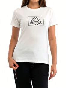 Kappa Women's T-Shirts White - White - View 1