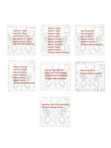 1pc Rose Red Butterfly Stand With Shoulder Strap EVA Tablet Protective Case, With Stand Function, Compatible With IPad - Hot Pink - View 8