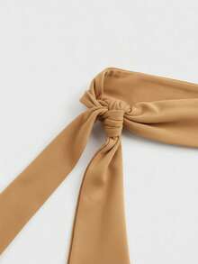 Women Tops - Camel - View 4