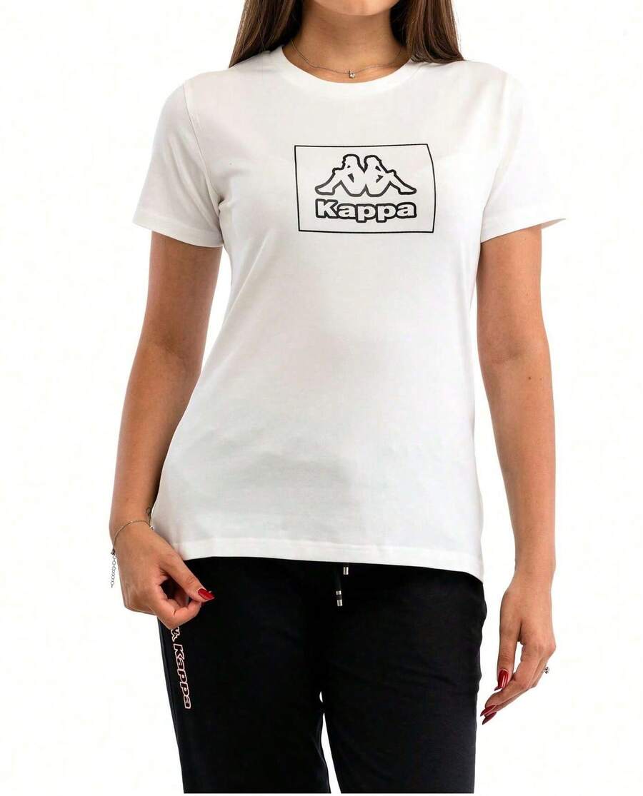 Kappa Women's T-Shirts White - White - View 1