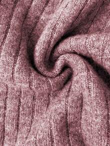 Elenzga Pull femme à encolure ras-du-cou, épaules dénudées avec volants