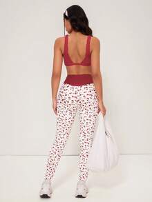 Medorelle Conjunto de 2 piezas con estampado floral aleatorio para mujer - Top corto y shorts - Multicolor - Ver 2