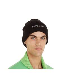 Tommy Hilfiger Sport Men Beanie Black - Black - View 2