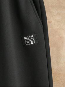 Manfinity NXTstreet Bộ 2 áo nỉ dài tay dệt kim ôm dáng màu tương phản cho nam - màu xanh lá - Xem 4