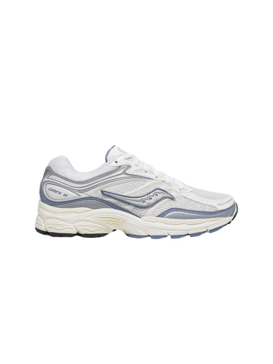 Saucony Women's Casual Athletic Shoes Heritage Flexible Rubber Outsole Commuting Gym Travel Blue S70832-2 - Argento - Visualizzare 1