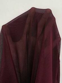 Zolique Cool Patchwork Long Sleeve Women's Dress PU Leather Women Outfit - Red - View 6