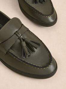 Rosivie Scarpe da donna casual e versatili, adatte per il pendolarismo, con decorazione a frange, stile minimalista