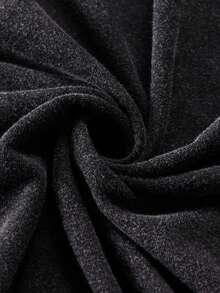 PAVTROS 男士复古时尚长袖连帽拉链卫衣 - 黑色 - 查看 5