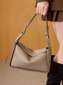 MOTF PREMIUM 女士包 THE HORSE CLEMENTINE 包 - 卡其色 - 查看 1