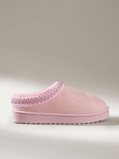 Solecia Women's Casual Comfortable Slip-On Snow Boots, Autumn/Winter For Christmas