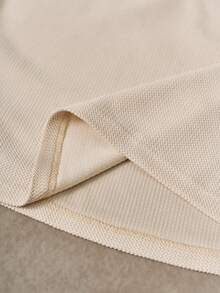 STYNVO Men's Casual Contrast Trim Letter Print Short Sleeve Polo Shirt, Summer College Style Pattern Polo Men Men Polo Shirts Mens Golf Shirt Rugby Shirt Polo Mens Jersey Shirt - Apricot - View 6