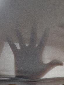 SHEIN ChillGRL 2件套少女条纹短款T恤和阔腿裤套装，休闲时尚装扮 - 灰色 - 查看 8