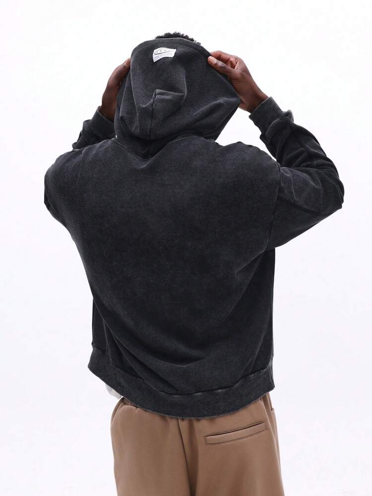 Washed Full Zip Hoodie