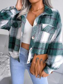 Women Jackets - Green - View 2