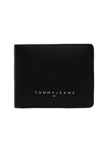 Tommy Hilfiger Textured Bi Fold Men's Wallet Black