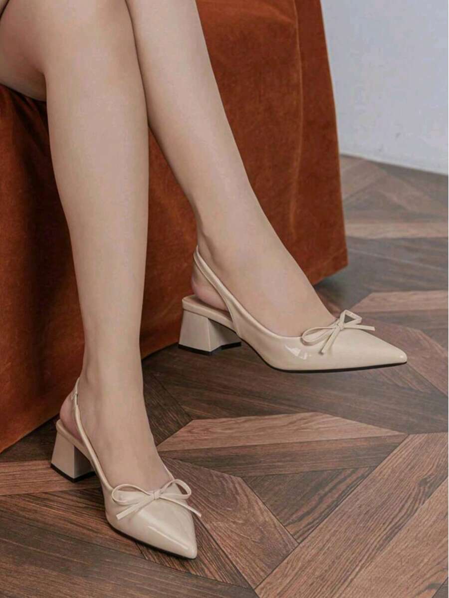 GAN AI Women Pumps - Apricot - View 1
