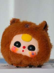 1PC Plush Toy Keychain Not Plush Filled Cartoon Bag Charm Hanging Ornament Cute Stuffed Animal Decor For Backpack Purse Travel Gift - Multicolor - View 12