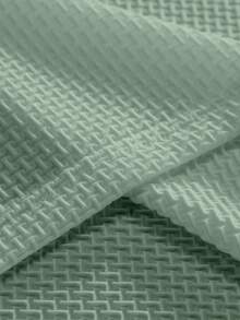 Manfinity Homme Men's Solid Short Sleeve Casual Commuting Polo Shirt Green Polo Shirt Light Green Shirt Lime Green Men Shirt Green Men Shirt Men Green Polo - Green - View 3