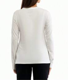Kappa Women's Long Sleeve Shirts White - White - View 3