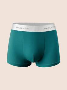 Manfinity Underwear&Sleepwear Basics 10pcs/Pack Men's Solid Color Letter Waistband Briefs, Soft & Comfortable For Everyday Wear - Multicolor - View 7