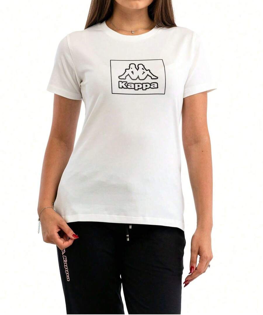 Kappa Women's T-Shirts White - White - View 1