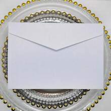 10pcs Luxurious Paper Envelopes Rectangle Pocket - Perfect For Wedding, Business, And Party Invitations, Photos, And Gift Cards - 4.4x6.2inch, Elegant, And Acid-Free,Christmas - 10pcs/set - View 2