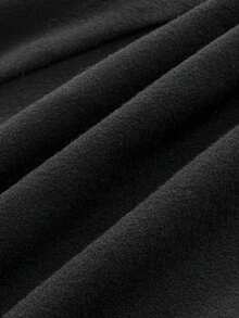 Flirla Black High Neck Cutout Bodycon Flare Jumpsuit Fall Cloth For Women