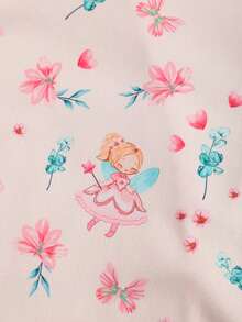 Souflis Souflis Bộ 2 món đồ sơ sinh, thiết kế hoa, vải mềm mại và thoải mái, sản phẩm được trẻ em yêu thích - Nhiều màu - Xem 4