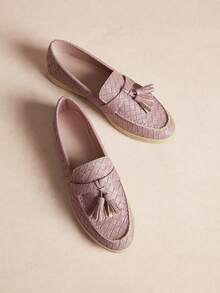 Rosivie Bequeme Slip-On Minimalistische Damen Ballerinas - Aprikosenfarben - Übersicht 8