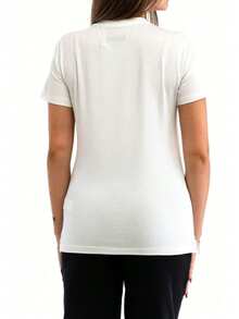 Kappa Women's T-Shirts White - White - View 3