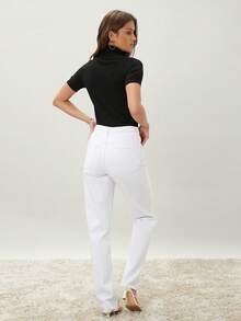 MOTF PREMIUM WOOL MIX KNIT TOP - Black - View 8