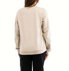 Kappa Women's Sweatshirt Beige - CLOUD - View 2
