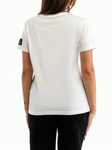 Kappa Women's T-Shirts White - White - View 3