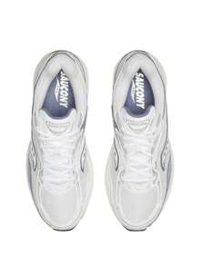 Saucony Women's Casual Athletic Shoes Heritage Flexible Rubber Outsole Commuting Gym Travel Blue S70832-2 - Argento - Visualizzare 3