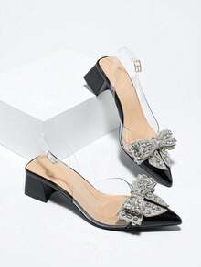 ISPORTE Women Heeled Sandals - Black - View 4