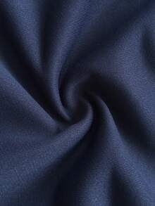 PrepCrw 2pcs Young Girls Elegant Urban School Style Outfit, Featuring Contrast Bow Accent Crew Neck Sweatshirt And Pants Set In Light Blue And Navy, Suitable For Back To School, Casual Outings, Gatherings, Holidays, Autumn And Winter,Judy Hopps Costume Kids Girl Navy Color Block T Shirt And Pants Set Matching Sets For Girls Blue Kids Outfit - Navy Blue - View 10