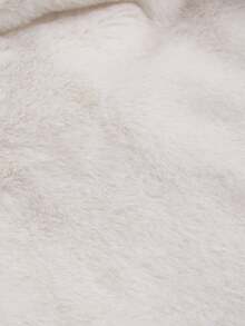 SHEIN MOD 女士优雅蓬松短款斗篷外套，秋冬季，返校节服装