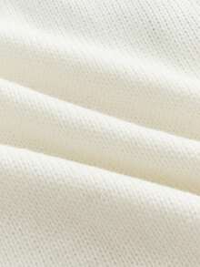 EASEVO Manfinity品牌 - 大码男士撞色套头长袖毛衣，宽松休闲款 - 綠色 - 查看 10