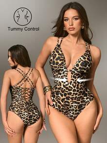 Shapewave Bộ đồ bơi một mảnh thường ngày cho kỳ nghỉ bãi biển của phụ nữ - Nhiều màu - Xem 6