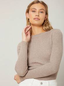 MOTF PREMIUM 修身毛衣，长袖上衣