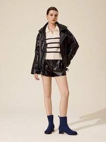 CUCCOO BASICS Giày bốt cổ ngắn đế dày thoáng khí đa năng thời trang dành cho nữ - Màu xanh lam - Xem 7