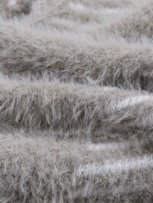 Chiquease Contrast Stripe Pattern Casual Versatile Long Sleeve Cardigan - Khaki - View 3