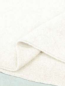 Ritzy Row 2025新款时尚宽松休闲简约连体设计针织罩衫 - 米色 - 查看 7