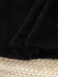 Girls Pajamas, Elegant Casual Home Wear, Long Sleeve Top & Pants Set, Cloud & Smile Embroidery, Starry Sky Pattern, Fleece Fabric, Suitable For Tween Girlsin Autumn/Winter