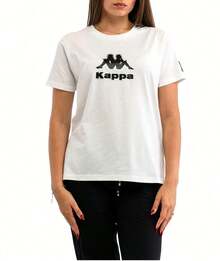 Kappa Women's T-Shirts White - White - View 1